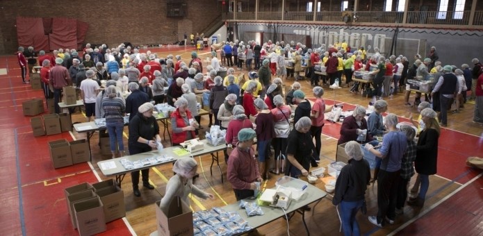 Packing Meals For Lesotho