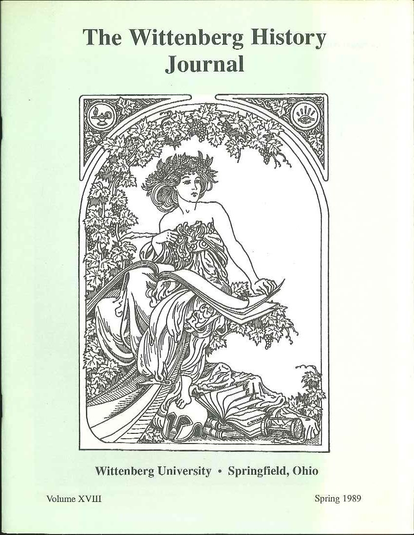 1989 History Journal Cover