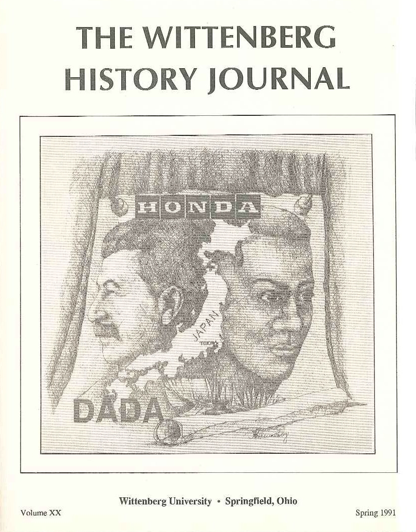1991 History Journal Cover