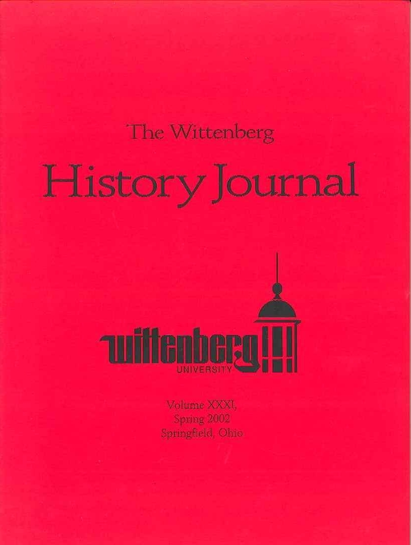 2002 History Journal Cover