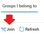 select the join button