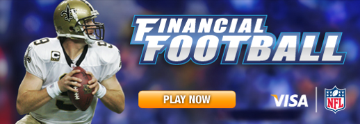 Financial Football Graphic