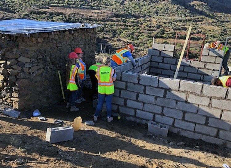 Wittenberg Students At Work in Lesotho