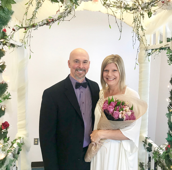 Kathleen Leigh married Dave Lewarchick