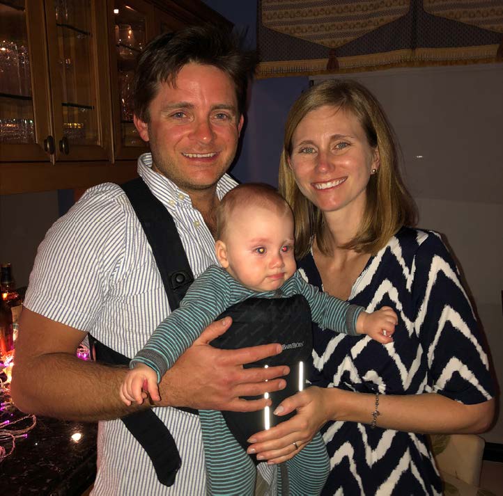 Nathan and Maureen Zink Delaney ’05 announce the birth of their son, Charles Steven
