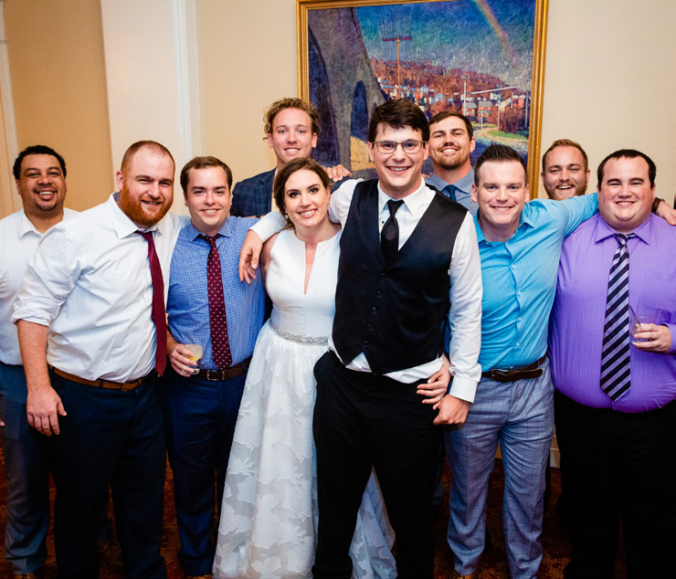 Ian D. McNeill married Kiersten Rosenberg on Oct. 27, 2018