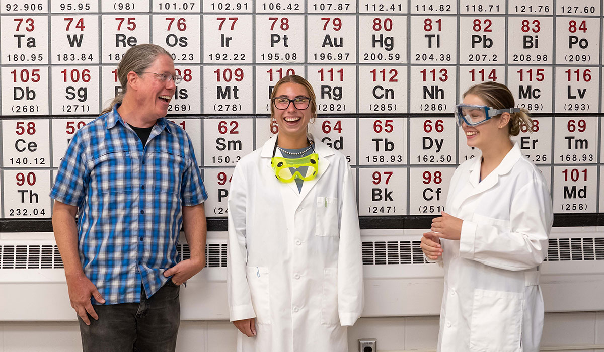 Wittenberg Student and Faculty