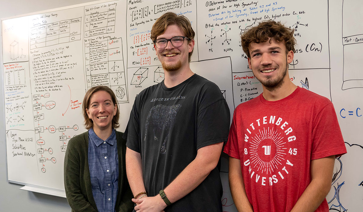 Wittenberg Student and Faculty