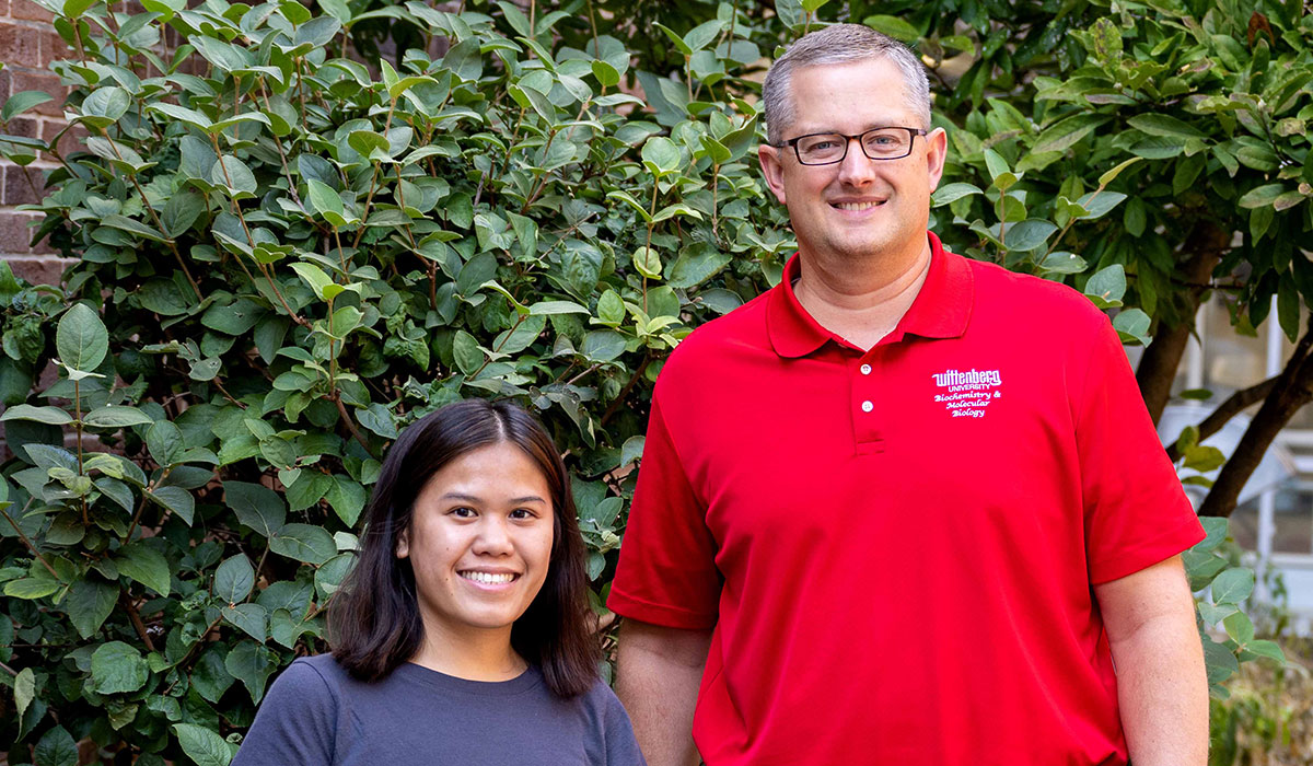 Wittenberg Student and Faculty