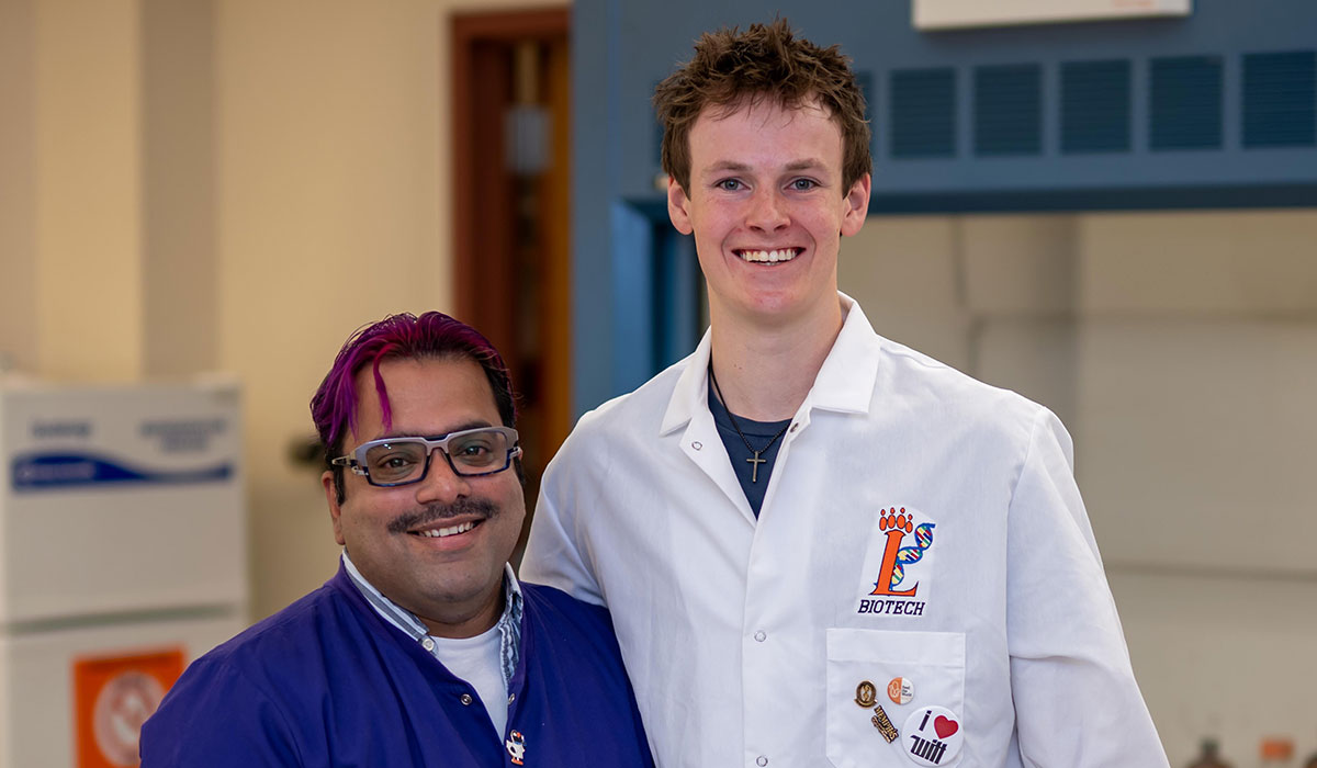 Wittenberg Student and Faculty
