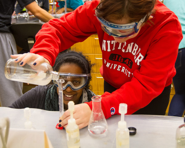 Students in Chemistry Lab