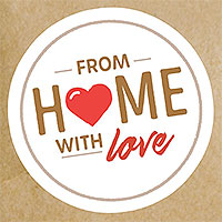 Home With Love Graphic