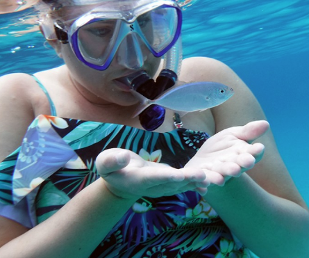 Snorkeling in the Bahamas