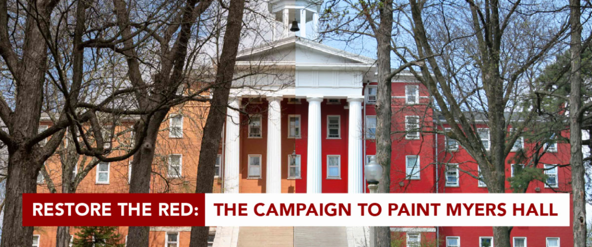 Restore the Red Fundraising Graphic Wittenberg