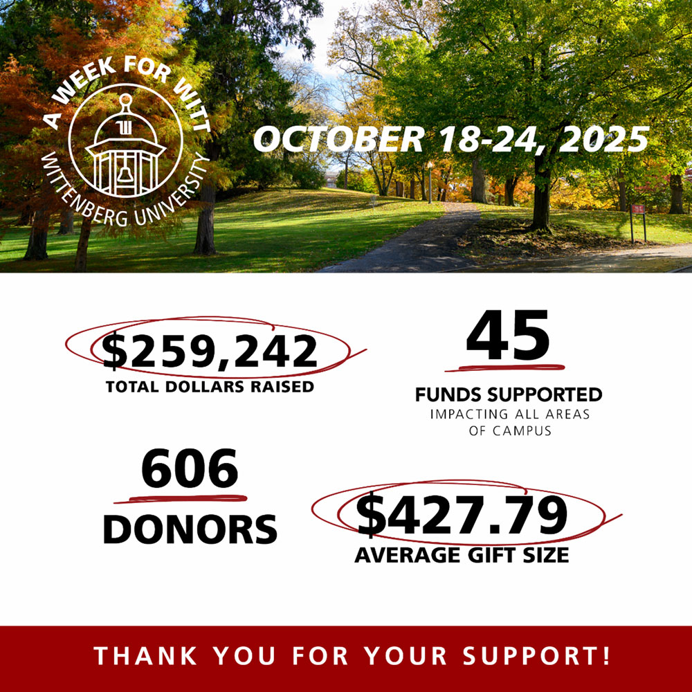 Week for Witt Graphic