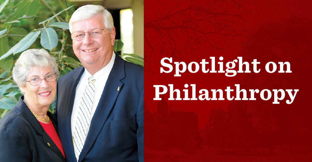 Bob and Lynn Ness Philanthropy Graphic