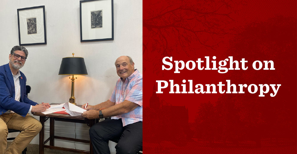 Bob Fisher Philanthropy Graphic