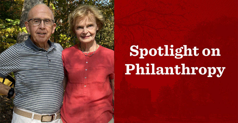 Spotlight on Philanthropy Steve and Carol Hirt