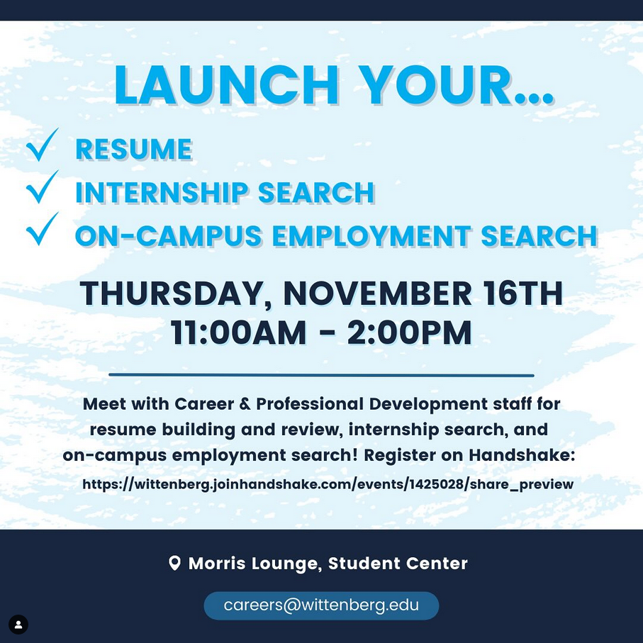 Career Services Event Graphic