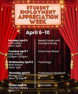 Student Employment Week Graphic