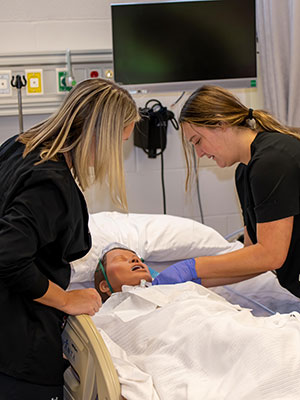 Nursing Lab Wittenberg Students