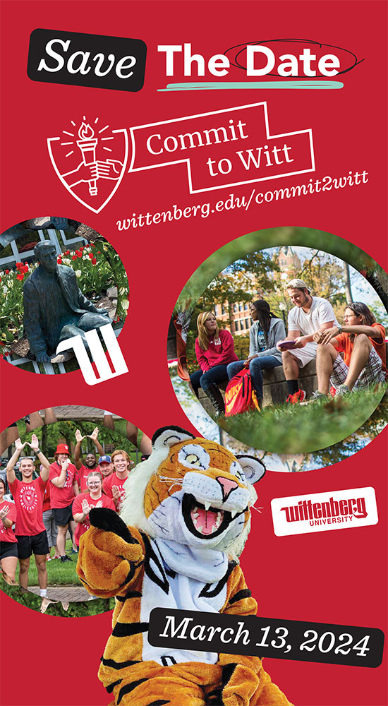 Commit to Witt Social Media Graphic
