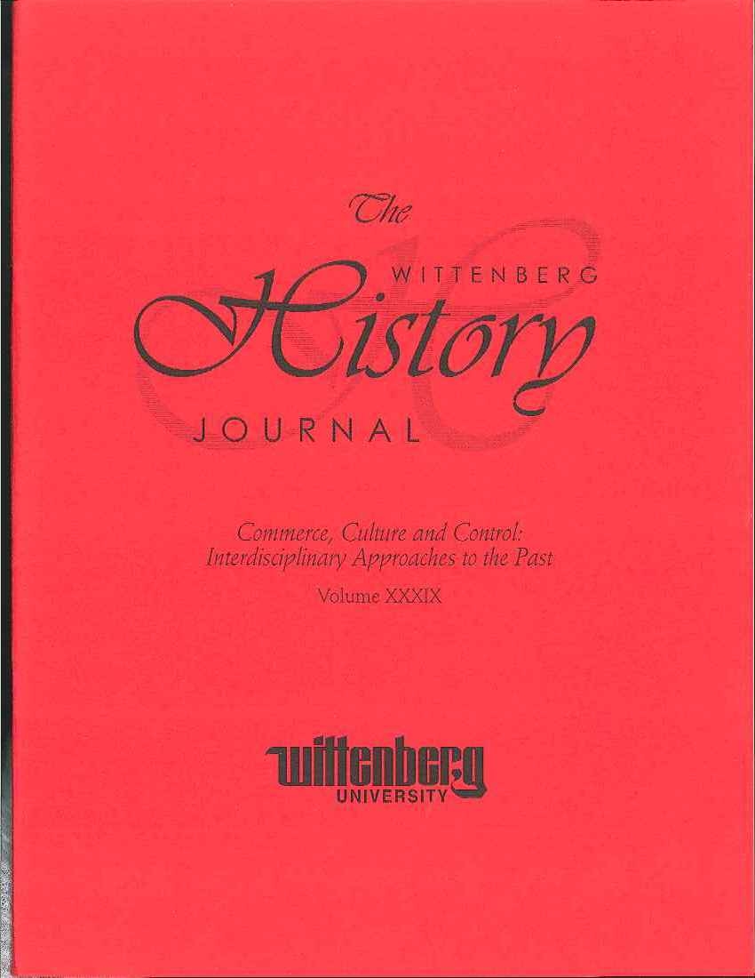 2010 History Journal Cover