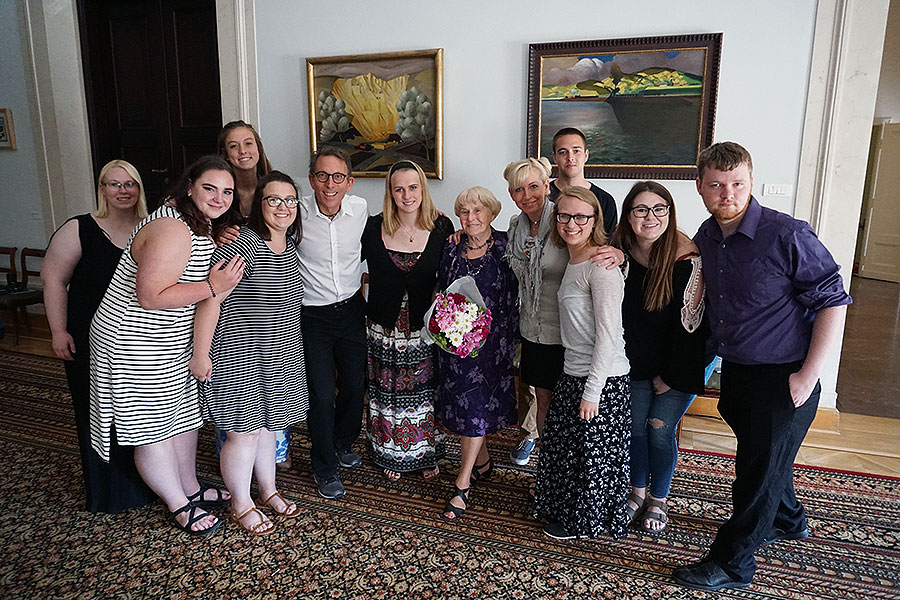 Wittenberg Students in Poland