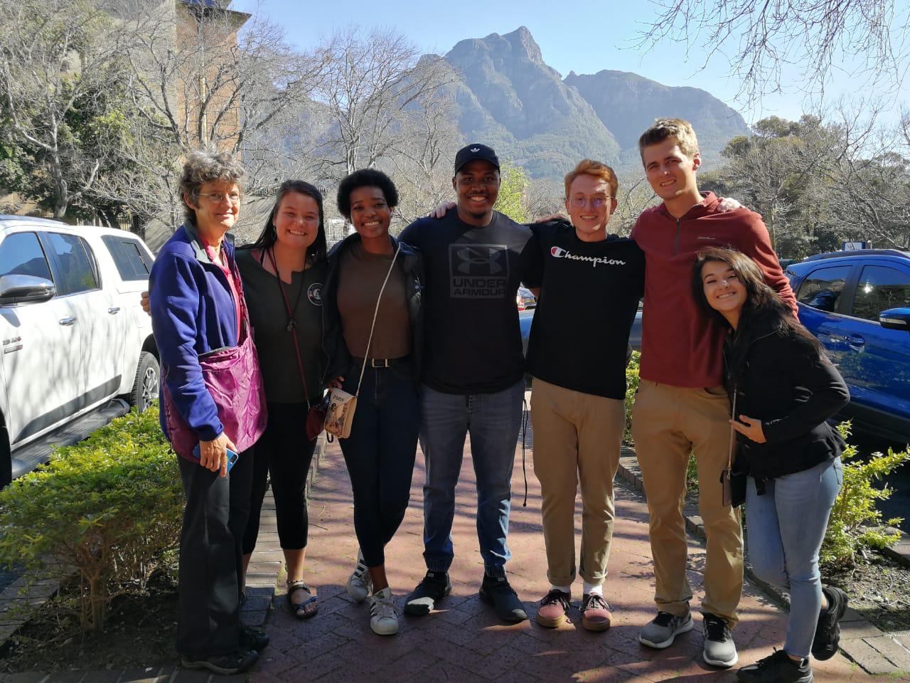 Students in South Africa