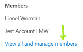 Click View all and manage members