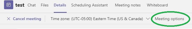 meeting on your calendar
