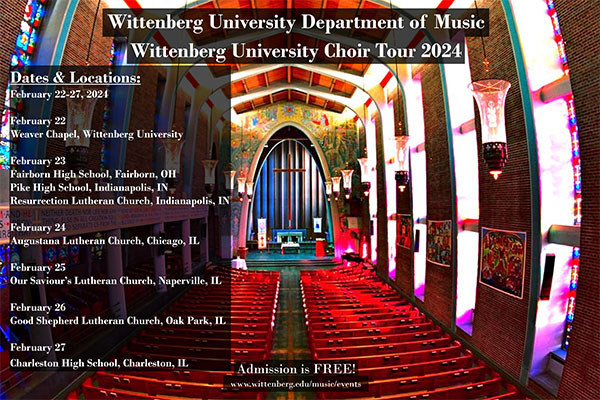 Student Artist Recital Flyer