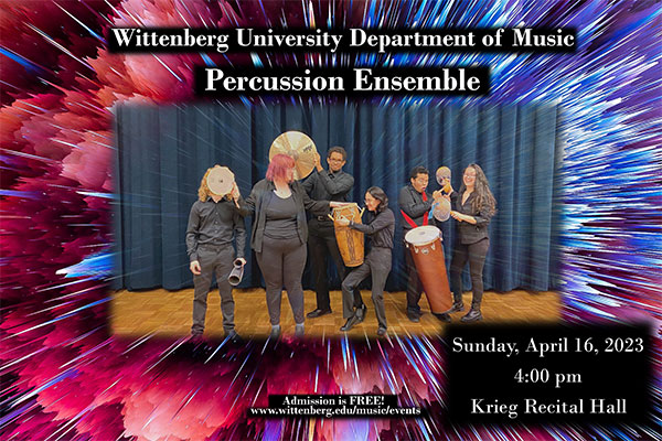 Percussion Event Flyer