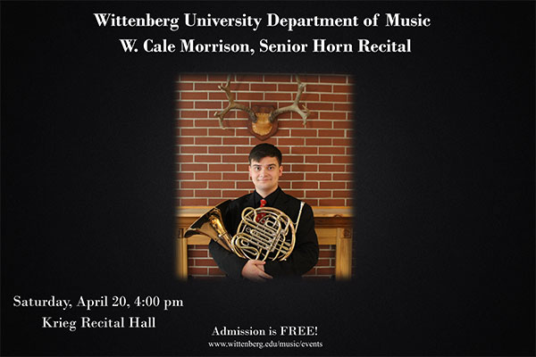 Student Artist Recital Flyer