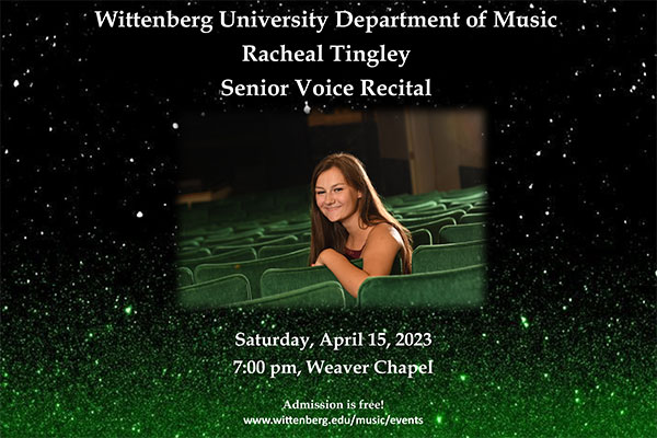 Student Recital Flyer