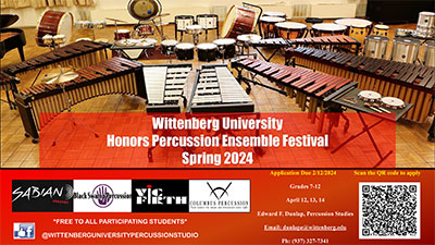 Percussion at Wittenberg