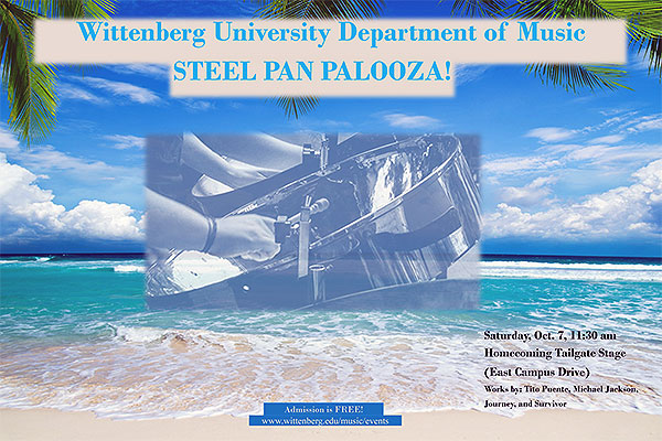 Steel Pan Palooza Flyer