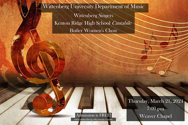 Student Artist Recital Flyer