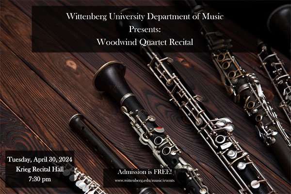 Student Artist Recital Flyer