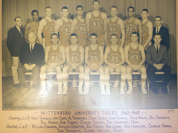 1963 Men's Basketball Team Photo