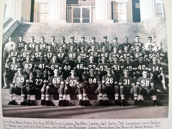 1962 Football Team Photo