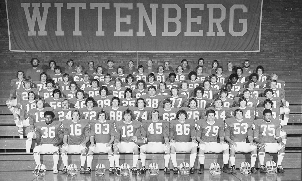 1975 Wittenberg Football Team