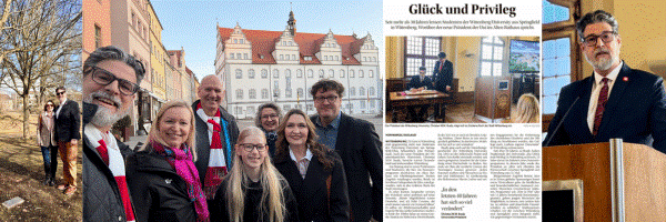 President Brady Wittenberg Germany