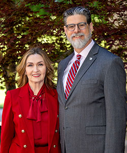 President and Mrs. Brady