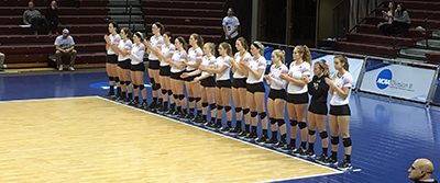 Wittenberg Volleyball at NCAA