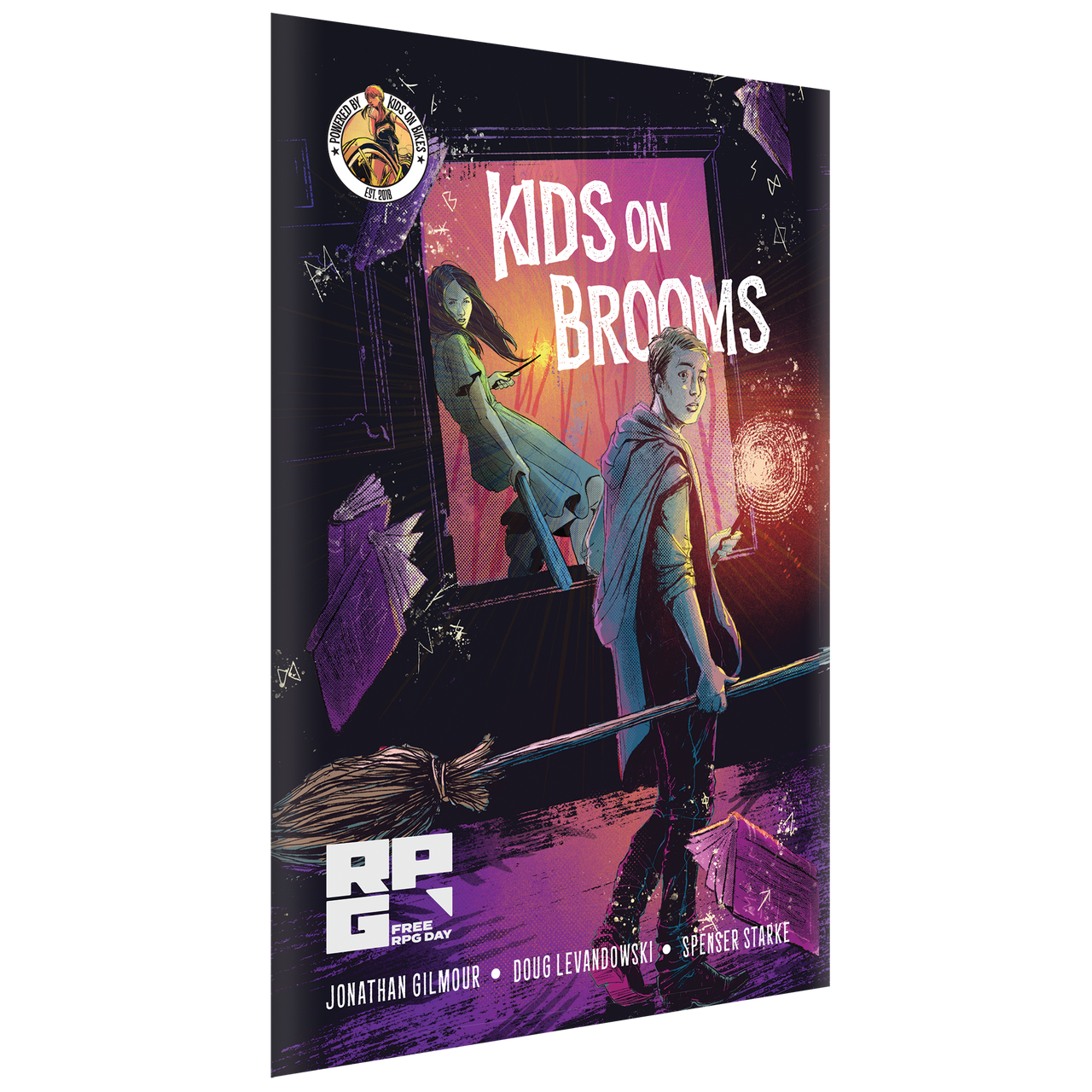 Kids on Brooms