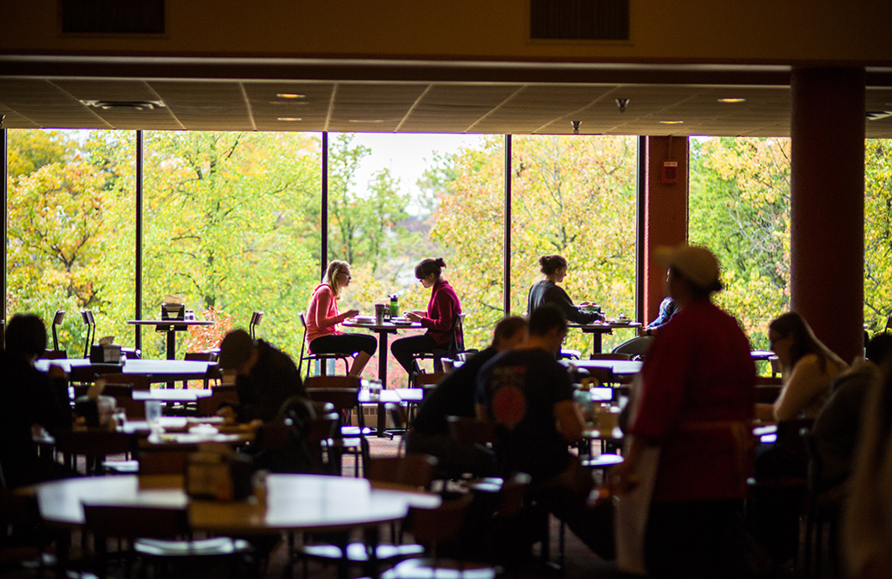 wittenberg university central dining room