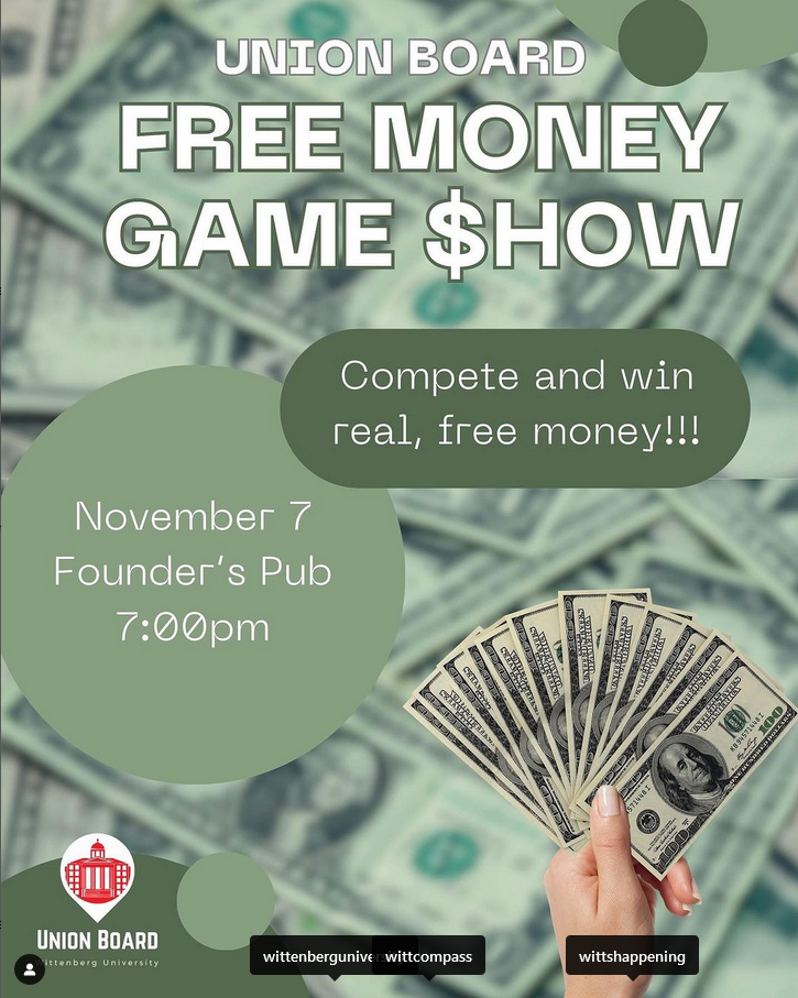 Free Money Game Show Graphic