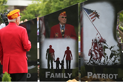 Family At Memorial