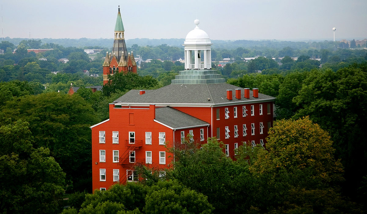 Myers Hall Aerial Photo